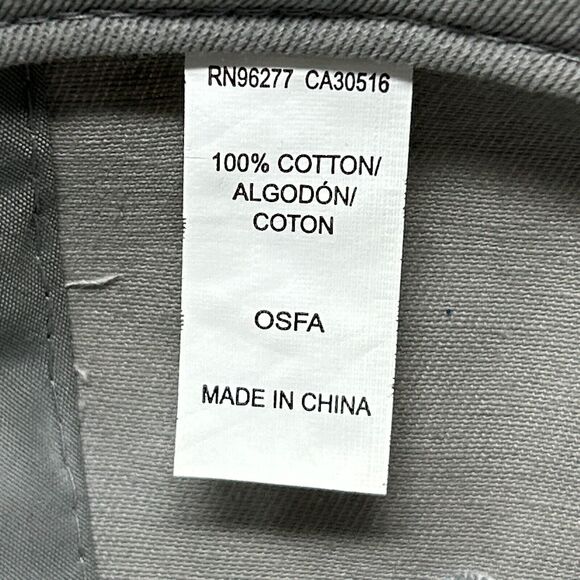 Vans Off The Wall Hat Baseball Cap Skater Skating Skateboarding Snapback Gray - Picture 8 of 9